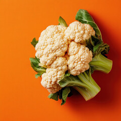 Canvas Print - Cauliflower Isolated