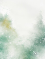 Wall Mural - abstract christmas background - abstract light green background - Generative AI