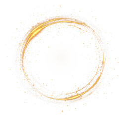 Wall Mural - PNG A vector glowing gold light effect illustration design shimmering.