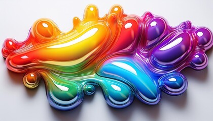 Wall Mural - abstract background with circles