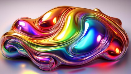 Wall Mural - abstract colorful background with circles