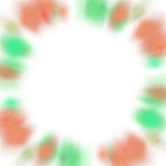 Wall Mural - an abstract transparent iridescent color blur burst design element.