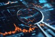 © projek - Magnifying Glass on Data Analysis Screen: Unveiling Market Trends