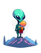 © Joshua Montgomery - Alien on the mountain