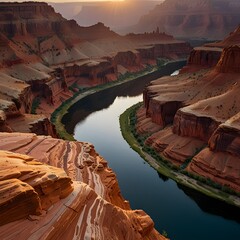 Canvas Print - canyon