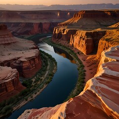 Canvas Print - canyon