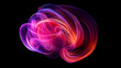 © Zoltan - Vibrant lines twist into an abstract human brain.