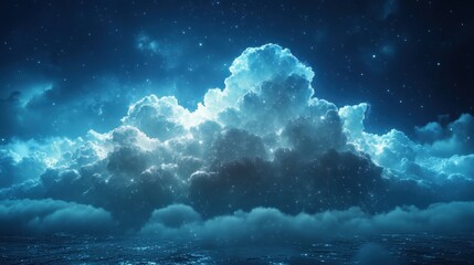 Wall Mural - cloud communications - contact center as service - ccaas