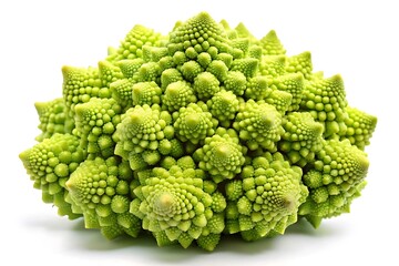 Wall Mural - cauliflower isolated on white background