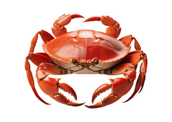 Crab isolated on transparent or white background