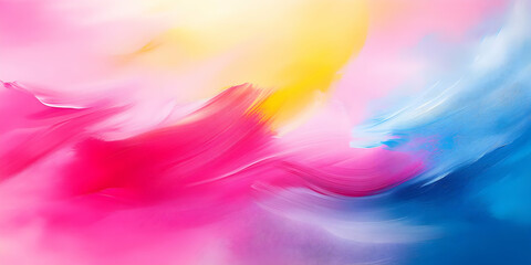 Wall Mural - abstract colorful swirls, vibrant hues, dynamic motion.