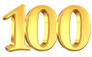 Gold Number 100