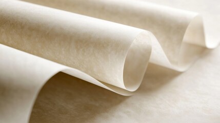 Leinwandbilder - High-quality smooth parchment texture with gentle waves and subtle details suitable for various creative projects
