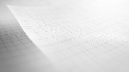 Clean white paper texture with faint grid ideal for design or note-taking tasks