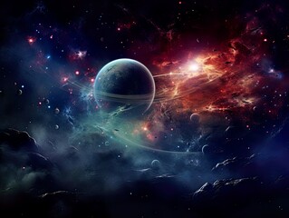 Wall Mural - galaxy and universe light. galaxies sky in space planets and stars beauty of space exploration
