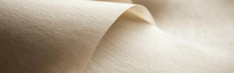 Leinwandbilder - Smooth high-quality parchment texture showcasing a delicate, organic look perfect for creative projects or stationery