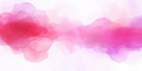 Wall Mural - soft hues of pink and purple blend seamlessly in this unique watercolor texture.