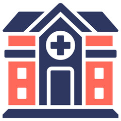 Wall Mural - Medical Center Icon