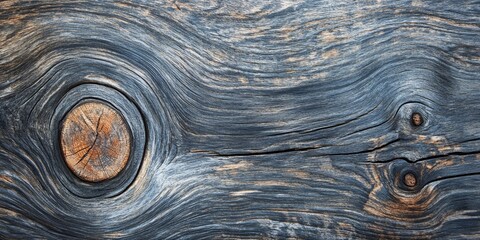 Poster - Wood motif and wood grain create a stunning visual effect, making them ideal choices for a stylish gray background that enhances any design project featuring wood motifs and wood grains.