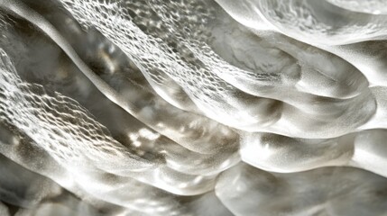 Poster - Sunlight reflects on ocean waves, creating a mesmerizing abstract display of light and movement during a peaceful afternoon