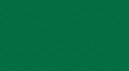 Pattern design with line | Seamless pattern design with geometric shape | Line pattern design with green color