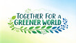 © Wan - Vintage typography cloud concept for green economy concept