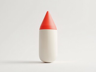 Poster - 3D rendering of a conical top design.