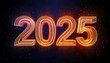 © Indian Creation - Happy new year 2025 beautiful abstract design banner