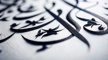 Minimalist Calligraphy Backgrounds: Elegant Ink Brushstrokes & Abstract Designs for Art Prints & Stationery