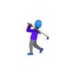 © sgra - Person Playing Golf Emoji