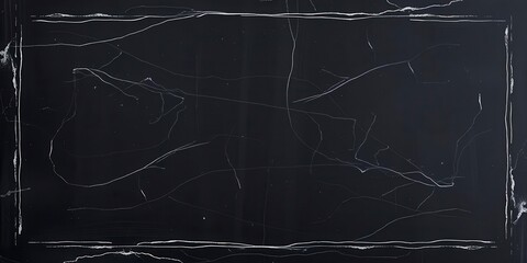 Wall Mural - Marbled texture on black chalkboard background, background, education, dark