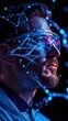 © BlackBird Studio - Innovative Scientist with Glowing Network Visualization