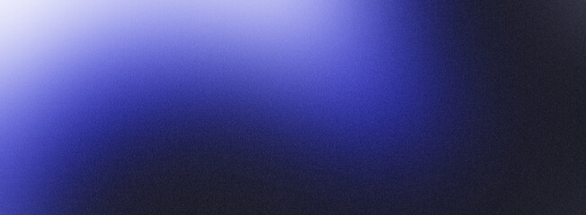 Grainy gradient background with noise texture and seamless abstract blue wave pattern for poster design