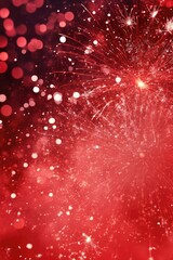 Wall Mural - Night Firework Explosion