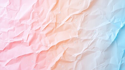Wall Mural - crumpled pastel texture with cosmic patterns symbolizing spiritual harmony