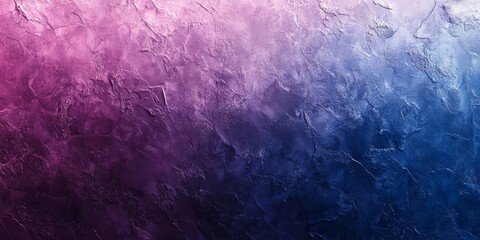Wall Mural - grainy gradient background, blue orange purple abstract glowing color shape, black backdrop noisy te