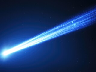 Wall Mural - Blue Comet Night Sky