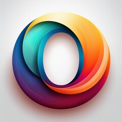 Wall Mural - abstract background with circles