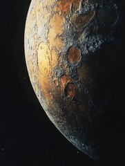 Wall Mural - planet with star