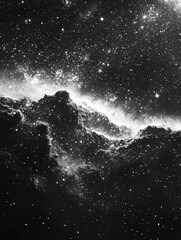 Wall Mural - Night Sky Landscape