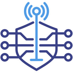 Sticker - Cyber Security Icon