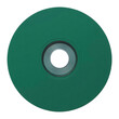 © Fahad - PNG of A simple green DVD disc with no labels or markings, suitable for data storage and multimedia on transparent background.