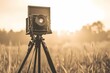 © Ruslan - Old-fashioned camera on a tripod