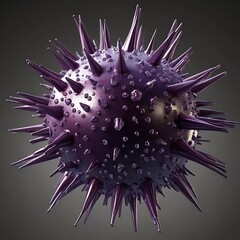 Canvas Print - 3d rendered illustration of a virus