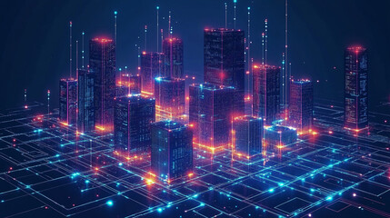 dynamic visual of modern web design and development, showcasing innovative coding technologies in action. The image symbolizes the chaos and creativity driving the future of digital solutions
