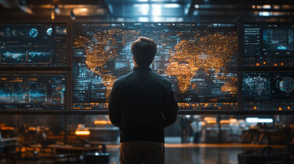 dynamic visual of modern web design and development, showcasing innovative coding technologies in action. The image symbolizes the chaos and creativity driving the future of digital solutions