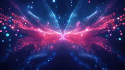 Wall Mural - abstract background dots