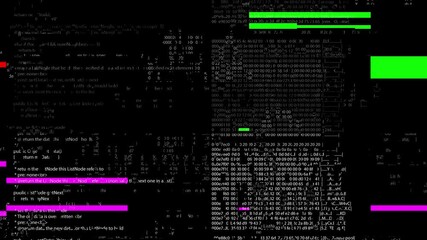Wall Mural - programming code screen, software development. perfect for coding, it solutions, digital technology,