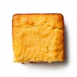 © Digital Waves - Cornbread, Isolated on white background, flat lay