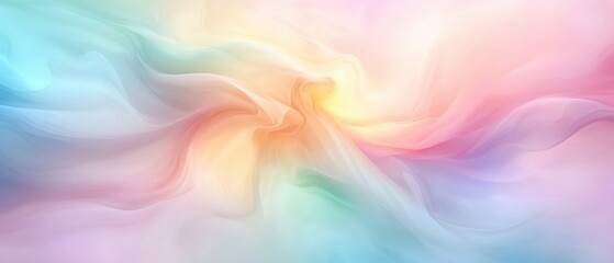 Wall Mural - a colorful swirl of light and color